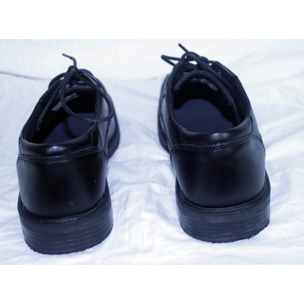 Giorgio  Mens Black Leather Dress Lace Up Shoes  Sz 8.5